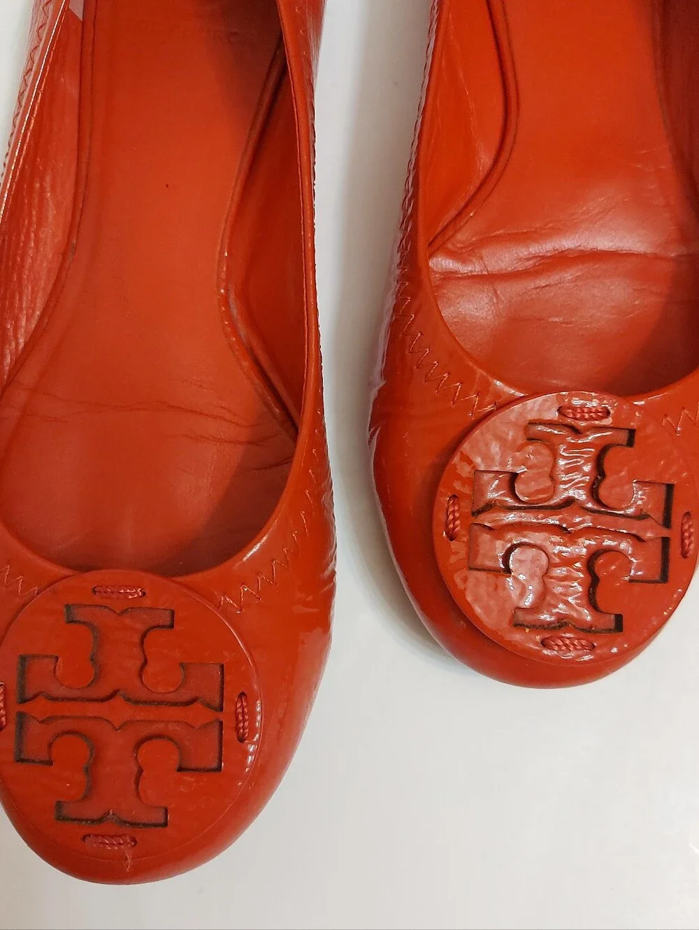 Tory Burch Women's Leather Ballet Flats Size 7.5